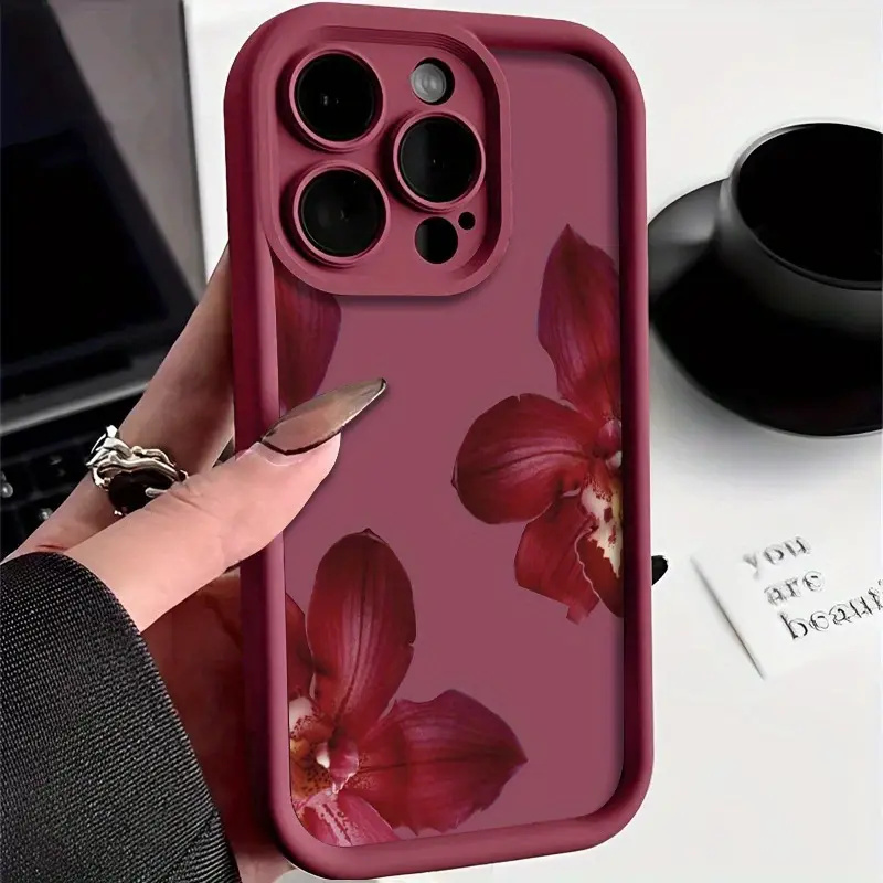 Wine & Beer Guayaquil - Etui na telefon z motywem kwiatów