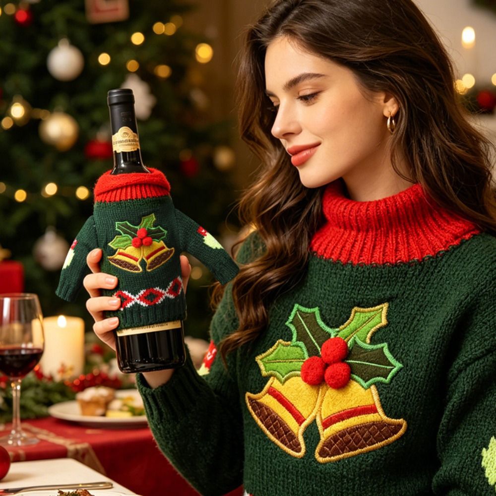 Świąteczna, dziergana osłonka  – Wine Beer Hat recenzja i cena